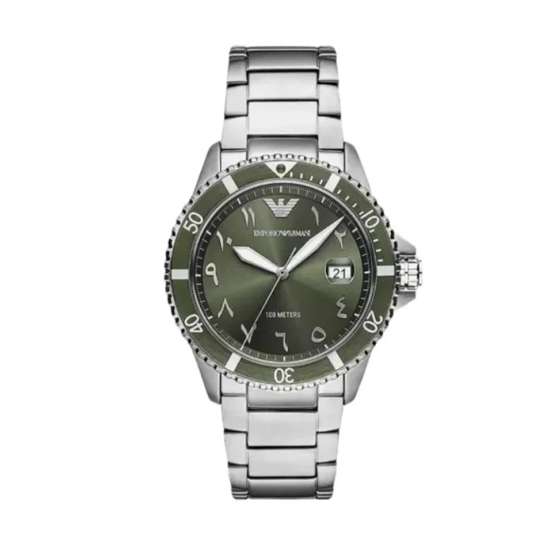 Emporio Armani Sea Explorer AR80072 – Deep Sunray Emerald Green Dial Quartz Men's Watch