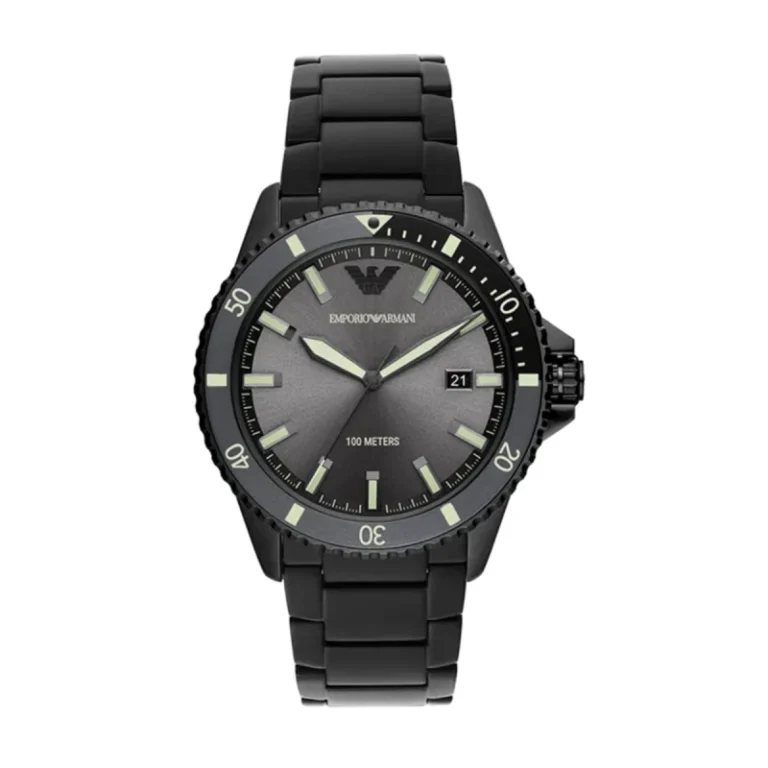 Emporio Armani Diver Explorer AR11398 – Grey Sunray Dial Quartz Men's Watch