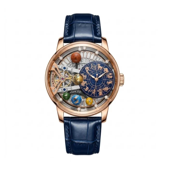main1790922717924454424HAO-1027-2_Hanboro20Astroworld20Zodiac20Planetary20Tourbillon20Blue20Rose20Gold20Men27s20Watch-20HAO-1027-2_Hanboro28129.webp HANBORO Astroworld Planetary Collection HAO-1027-2 – Celestial Royal Blue & Multi-Planet Dial Automatic Men's Watch