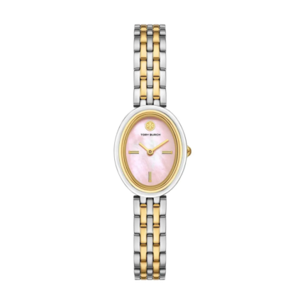 Tory Burch The Oval TBW6039 – Champagne / Gold-Tone Dial Quartz Women's Watch