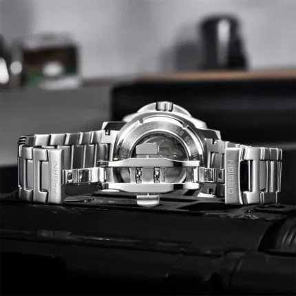 Pagani Design Open Heart Mechanical PD-1833 – Sunburst Blue with Open Heart Dial Automatic Men's Watch - Image 3