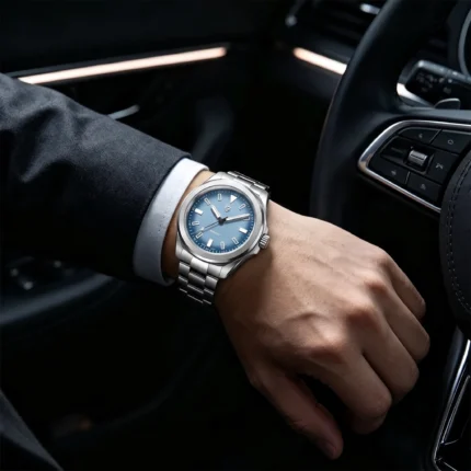 Pagani Design Classic Sport PD-YS038 – Sunburst Silver / Blue Dial Quartz Men's Watch