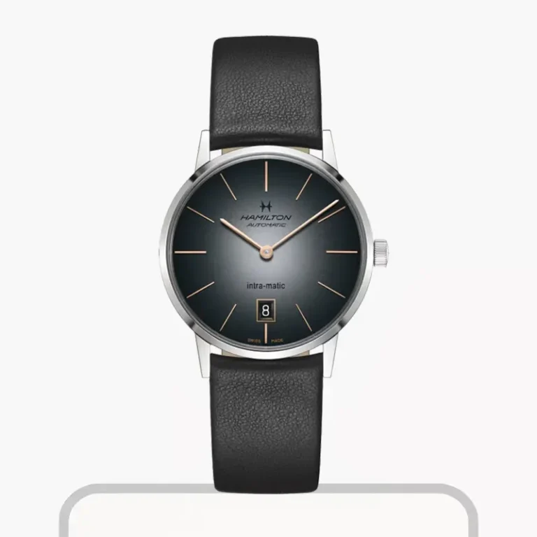 Hamilton American Classic Intra-Matic Black Grey Men's Watch – H38455781