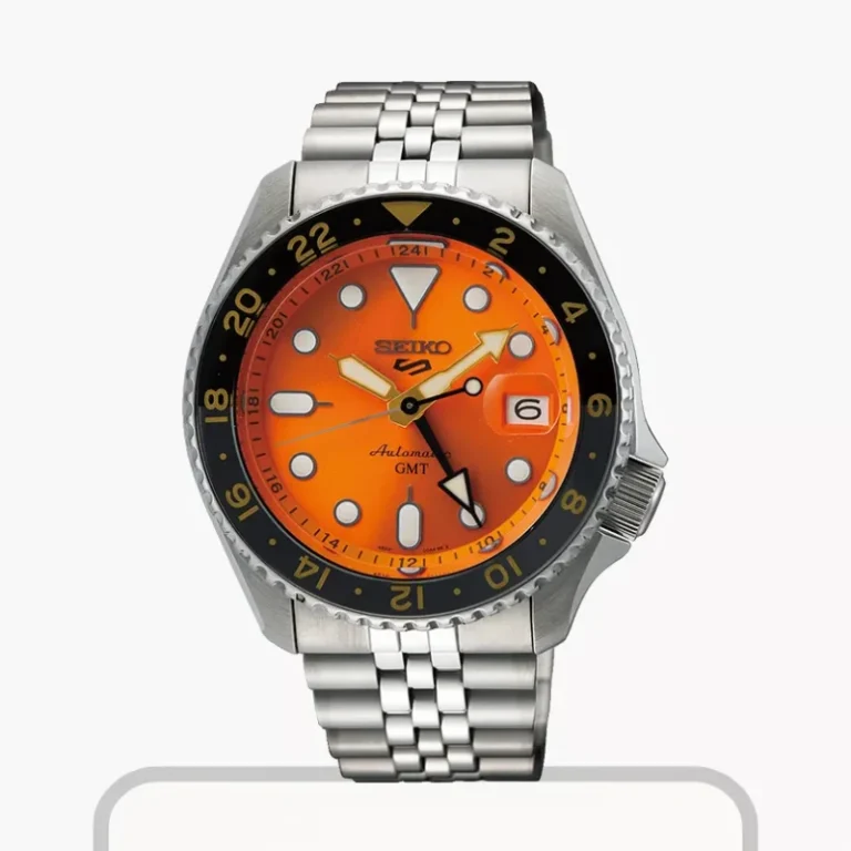 Seiko 5 Sports GMT Mikan Orange Automatic Men's Watch – SSK005K1