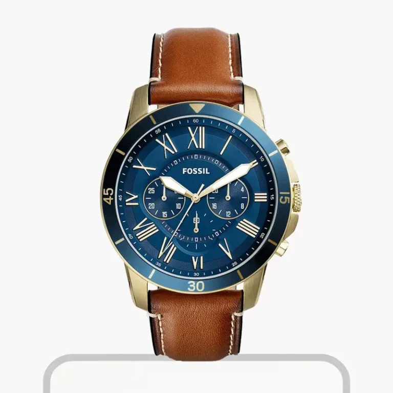 Fossil Grant Sport Chronograph Blue Dial Men's Watch – FS5268