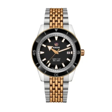 Rado Captain Cook Swiss Automatic Two-Tone Ceramic Men's Watch – R32137153