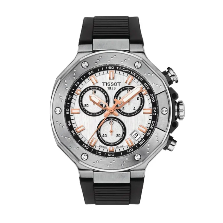 Tissot T-Race Swiss White Dial Sporty Men's Watch – T141.417.17.011.00