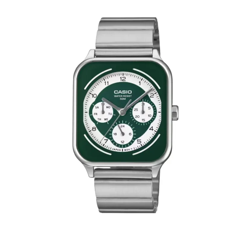 Casio Enticer Chronograph Green Dial Men's Watch – MTP-M307D-3BV