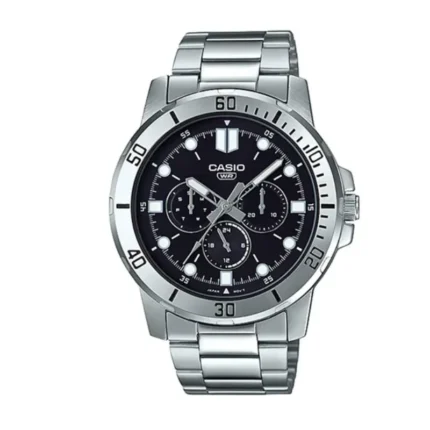 Casio Enticer Multifunction Black Dial Men's Watch – MTP-VD300D-1