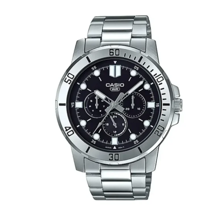 Casio Enticer Multifunction Black Dial Men's Watch – MTP-VD300D-1