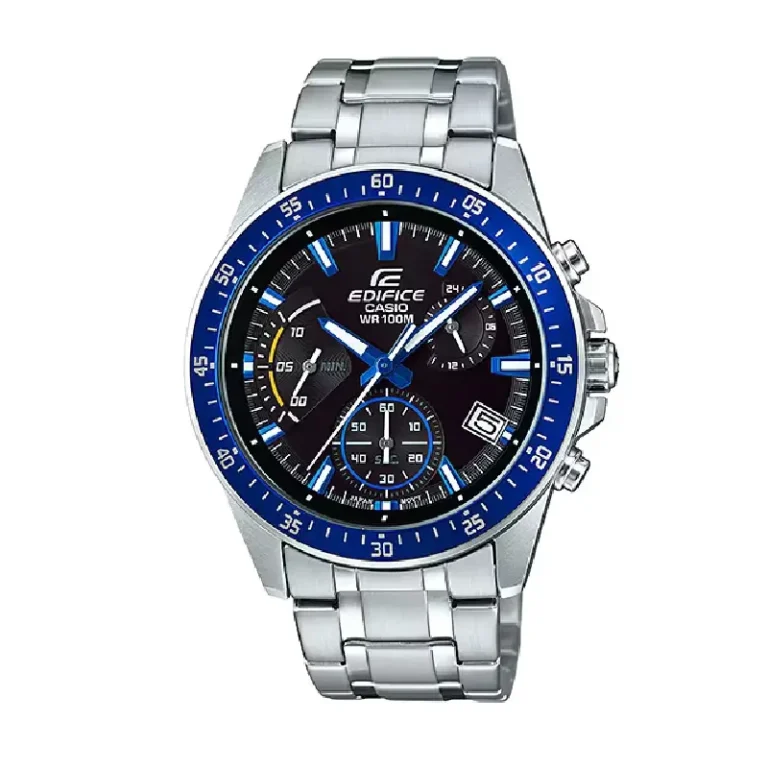 Casio Edifice Standard Chronograph Black Dial Men's Watch – EFV-540D-1A2V