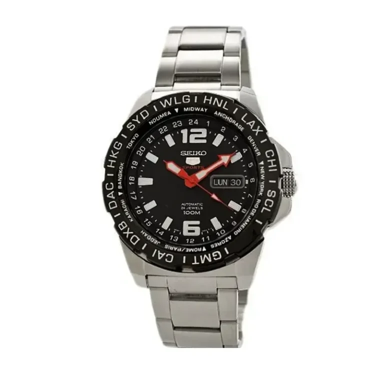Seiko 5 Sports Black Dial Automatic Men's Watch – SRP685K1
