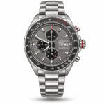 TAG Heuer — Grey Subdial Face & Silver-Tone Bracelet