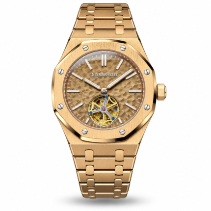 Audemars Piguet — Gold-Tone Open-Heart Dial & Bracelet